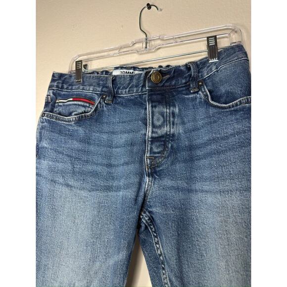 Tommy Hilfiger Y2K Adaptive Jeans Unisex 31x31 Stretch Straight Magnet Closure - Picture 5 of 11